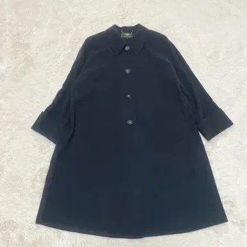 새상품급 레리안 코트 롱 이너 포함 A라인 루즈핏 블랙