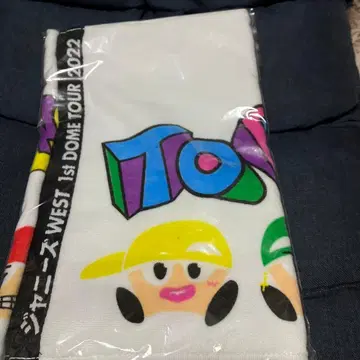 west. 쟈니즈west 쇼베 간사이카라 페이스 타월 야츠 타월