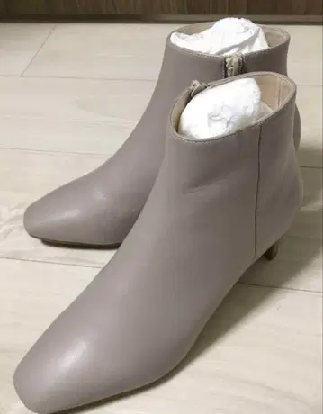 미사용 새상품 IENA 천연 가죽 일본제 숏부츠 23 이에나 부티