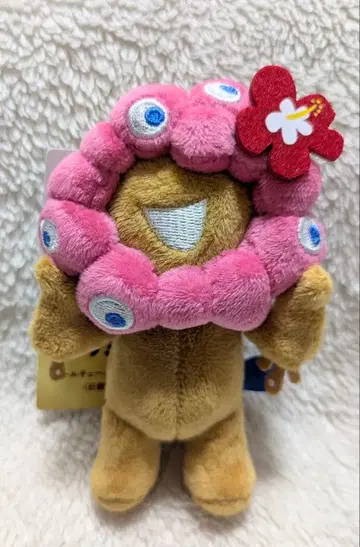 미야쿠미야쿠 일광화상 하이비스커스 볼 체인 마스코트