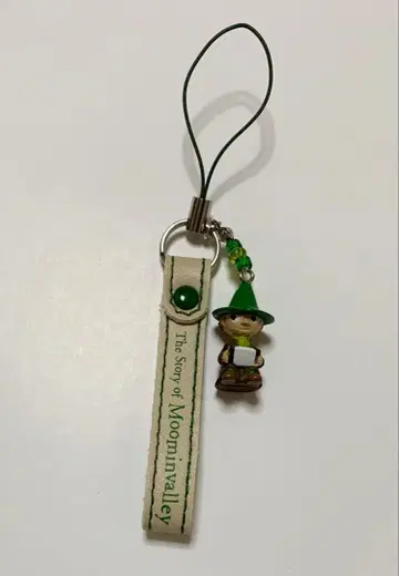 스너프킨 스트랩 미사용 무민 키링