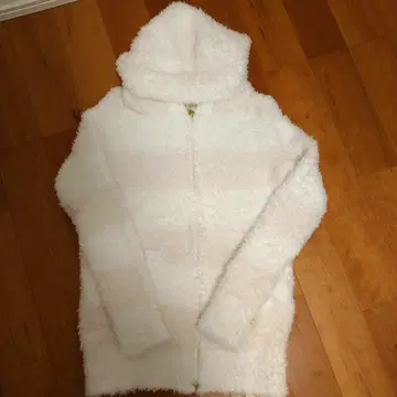 [택 포함 새상품] 젤라또피케 룸웨어 후드티 스트라이프 핑크