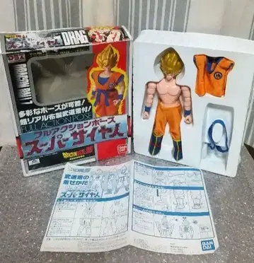 최종 가격 인하! 드래곤볼 Z 풀 액션 포즈 슈퍼 사이어인 손오공