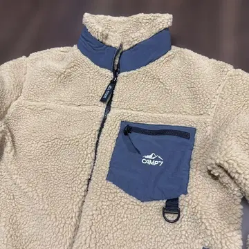 CAMP7 플리스 자켓 베이지