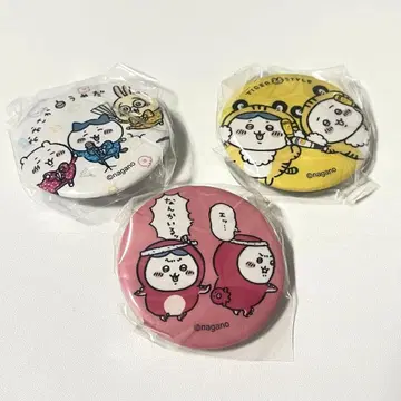 치이카와 오사카 한정판 캔 배지 3개 세트