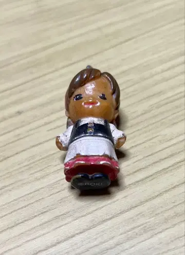 [ 쇼와 레트로 ] ROKI 당시 물건 여아 피규어 키링 빈티지