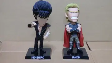 북두의 권 피규어 CRAZY HEADS 켄시로 & 권왕 라오우