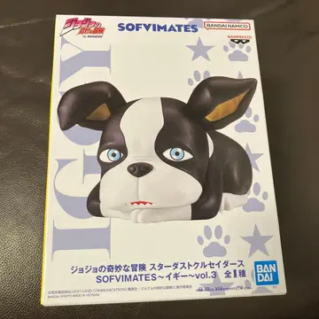 SOFIMATES 이기 피규어 죠죠의 기묘한 모험 소프트 비닐 메이트