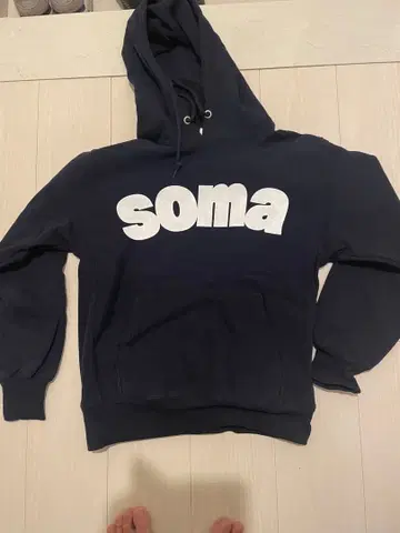 1회 착용 SOMA 후드티 사이즈 S