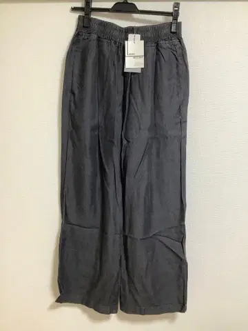 라슈드 블랙 텐셀 팬츠 미사용 새상품 야마다야