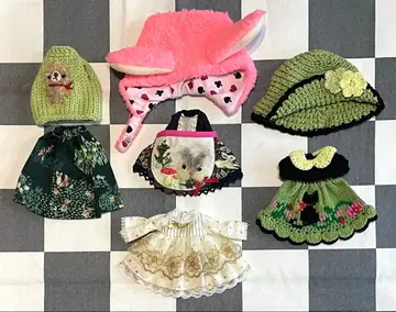 미디 브라이스 의류 묶음 판매 1 아웃핏 토끼 고양이 곰