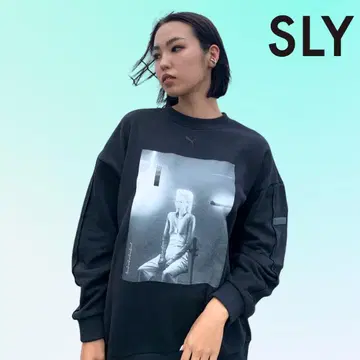 SLY PUMA 콜라보 맨투맨 2WAY 슬라이 푸마 코노 미사