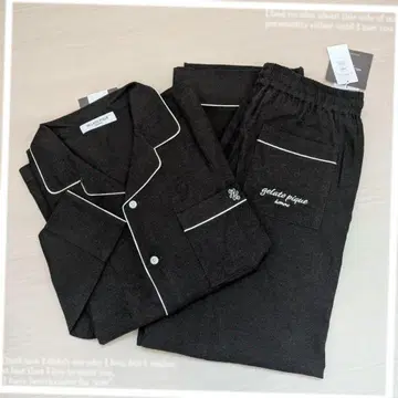 [ gelato pique HOMME ] 파이핑 파자마 상하의 세트