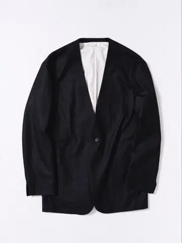 MB 하이엔드 비슈 울 클래식 노카라 자켓