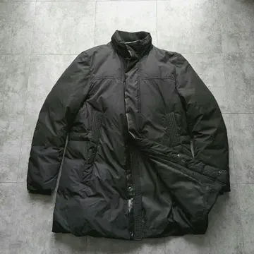 새상품급 캘빈클라인 XL 다운 코트 스탠드 카라 블랙