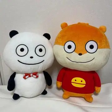 니시무라 유우지 기분 판다 아기 쥐 세트 엄청 큰 봉제 인형