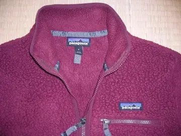 파타고니아 레트로 파일 풀오버 크림슨 S
