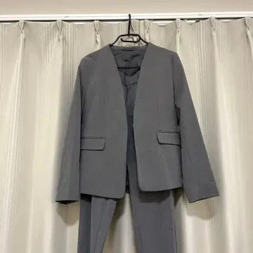 GU 수트 셋업 그레이