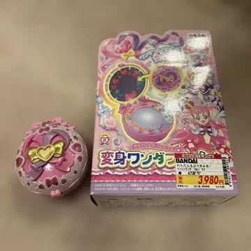 프리큐어 원더풀 하트형 거울 컴팩트