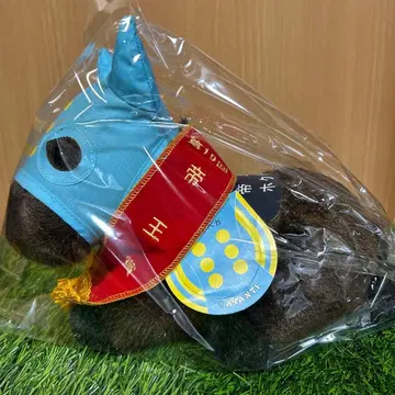 호쿠토 베가 제왕상 S 사이즈 경마 봉제 인형