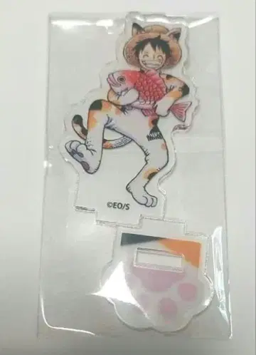 원피스 응모자 전원 서비스 아크릴 mini 피규어 고양이 루피