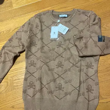 택 포함 새상품 MARK & LONA 브라운 스웨터 S