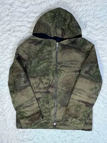 새상품급 A.P.C. 아페쎄 풀 집업 후드티 올 패턴 보타니컬 S