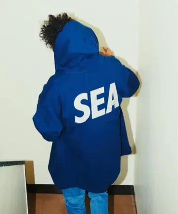 WIND AND SEA 집업 후드티 M