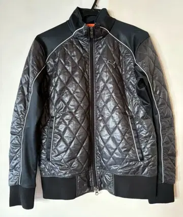 PUMA 퀼팅 자켓 M 블랙