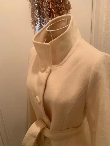 INDIVI 울 피 코트