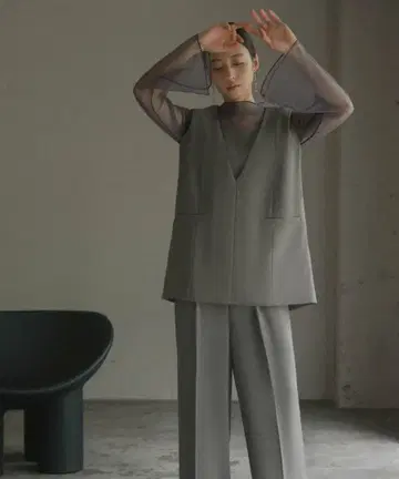 GIRL 상의&와이드 팬츠 셋업