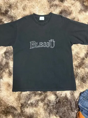 BlessU 블랙 T셔츠 XL