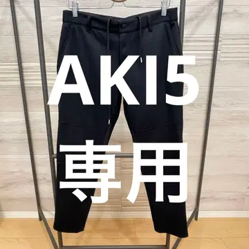 callaway [ 캘러웨이 ] 허리 끈 포함 롱 팬츠 블랙 L