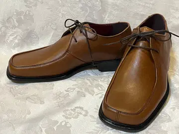 미사용 클락스 Clarks 스무스 가죽 UK7 26cm 브라운