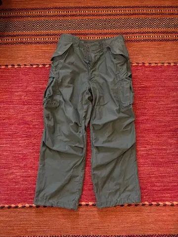 빈티지 M65 카고 팬츠 카키