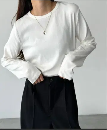 CANAL JEAN Elmar 코튼 스트레치 롱T 새상품급