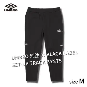 UMBRO 별주 BLACK LABEL SET-UP TRACK PANTS