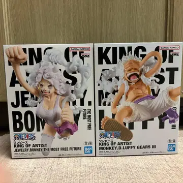 미개봉 새상품 원피스 KING OF ARTIST 피규어 루피 보니