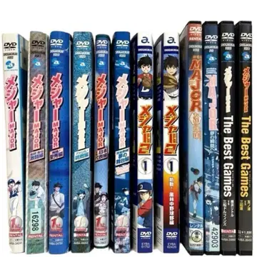 MAJOR 메이저 1기~6기 + 세컨드 + 극장판 DVD 전 74권