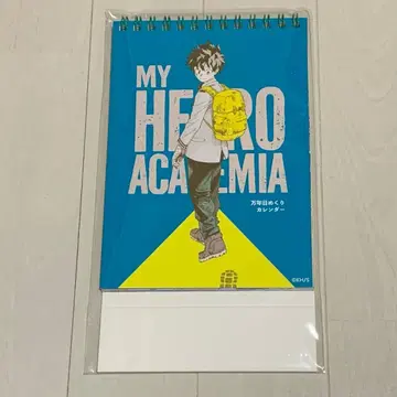 나의 히어로 아카데미아 만년 일력 달력 히로아카 원화전