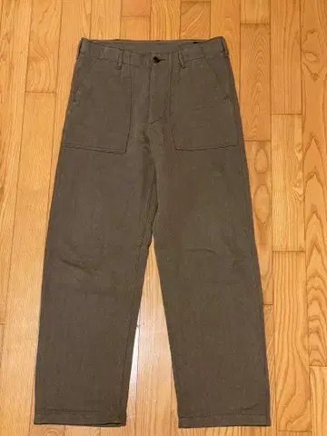 orSlow 샘플 한 점뿐인 베이커 팬츠 M 헤링본