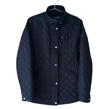 로렌 랄프 로렌 퀼팅 자켓 M 블랙 블랙 여성용 겉옷