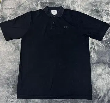 Y-3 블랙 피케 셔츠