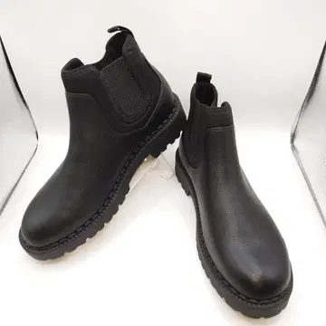 컨디션 최상 유니클로 UNIQLO C 사이드 고어 부츠 블랙 27