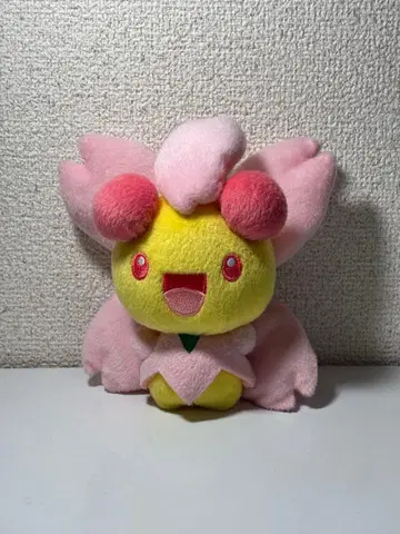 포켓몬 포커스 모습이 변하는 포켓몬 체리미 봉제 인형