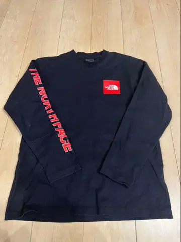 THE NORTH FACE 블랙 롱 슬리브 셔츠