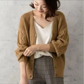 [ WEB 한정판 ] 어반 리서치 로쏘 편직 니트 가디건