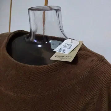 미사용 새상품 PUAL CE CIN 코듀로이 원피스