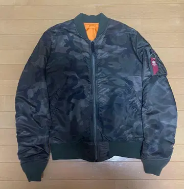 알파 MA-1 플라이트 자켓 USA제 카모플라쥬