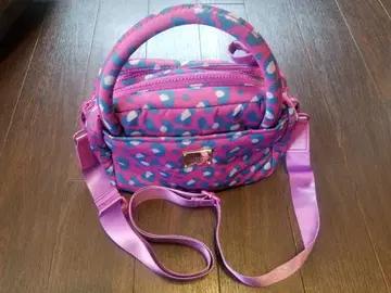 [VOVAROVA] 레오파드 무늬 숄더백 핑크 블루